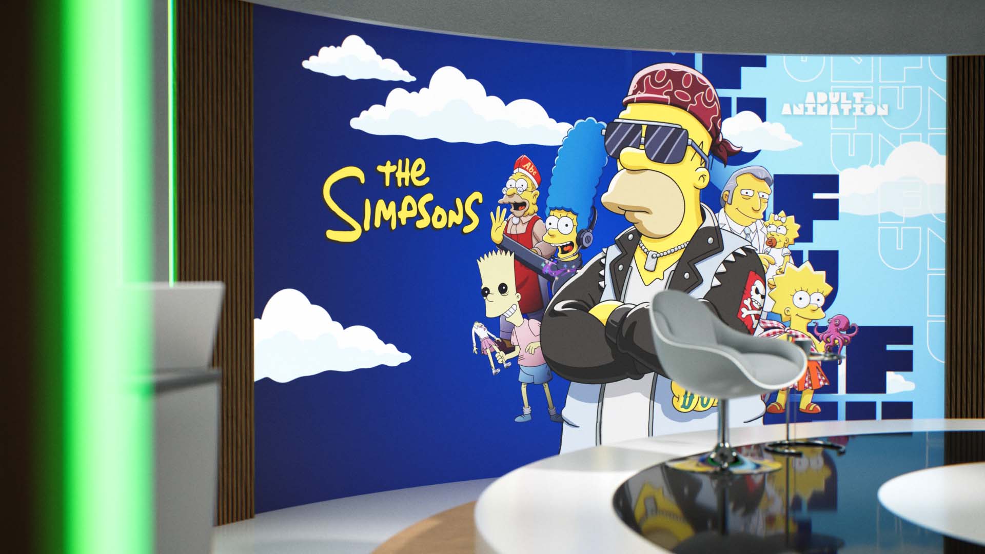 71PTV BTS P7F TheSimpsons